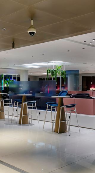 Seating Areas At The Amsterdam Schiphol Aspire Lounge